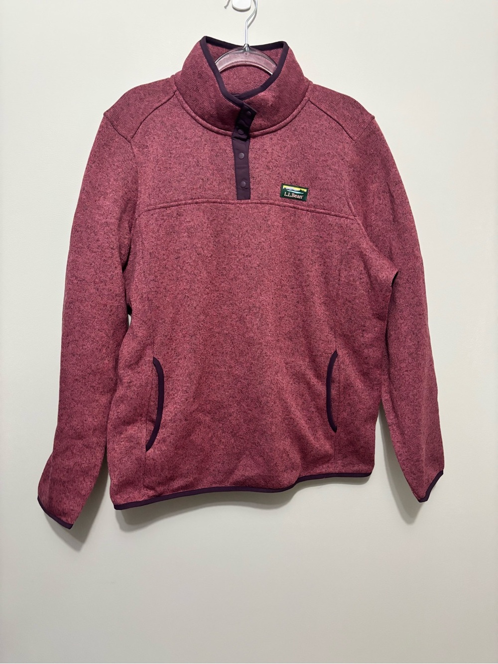 L.L.Bean Sz XL Sweater Fleece Pullover - Picture 2 of 5